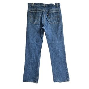 Vintage Levi's 517 Men's Blue Denim Jeans Bootcut Orange Tab 36x33 USA